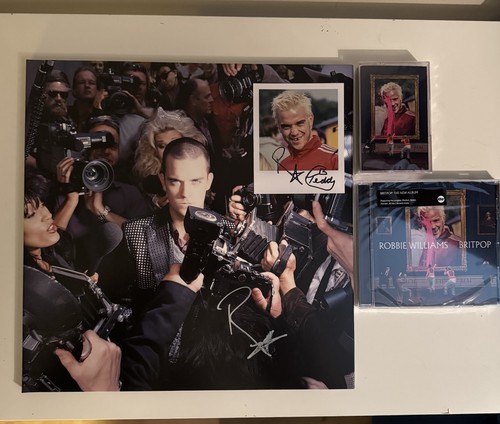 Robbie williams signed - robbie, 90s