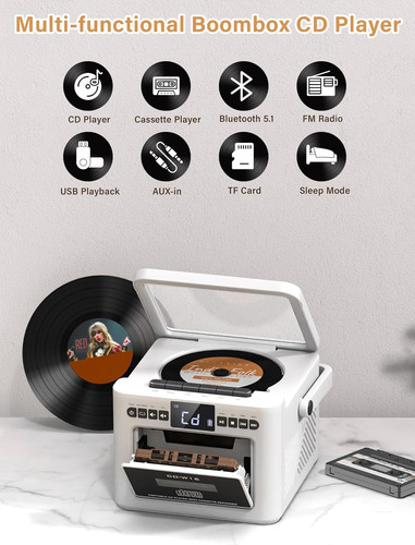 5000mah rechargeable boombox - rechargeable,