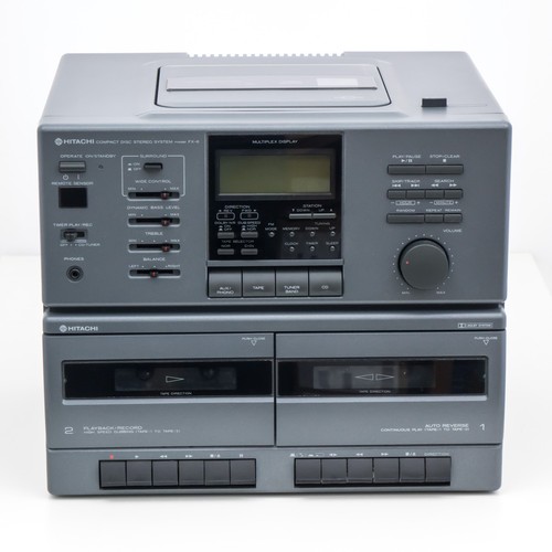 Hitachi cassette radio - fx-6, cd