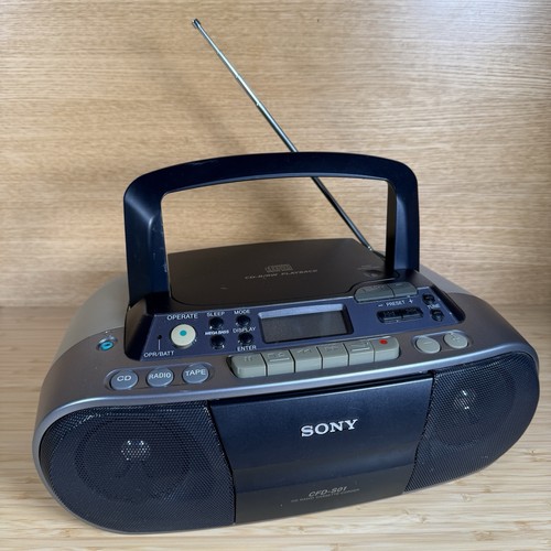 Sony cfd s01 portable boombox - cfd-s01,