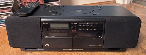 Jvc twin cassette - cd,,