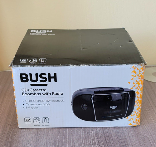 Bush boombox player - cd,