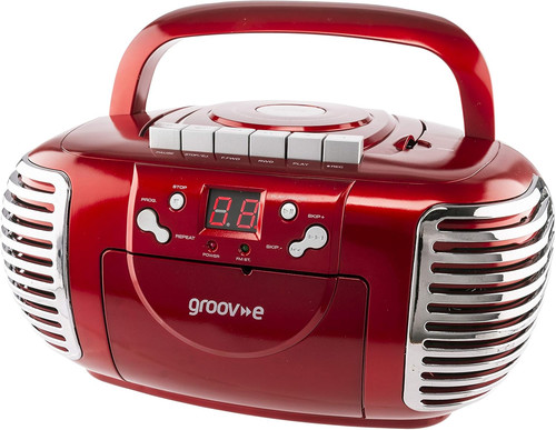 Groov retro boombox cd - retro,