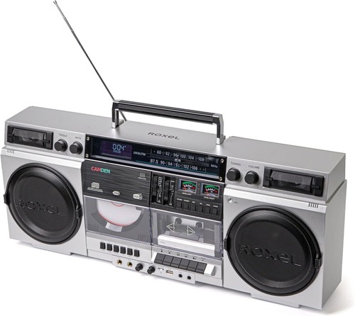 Retro cassette player - cd,