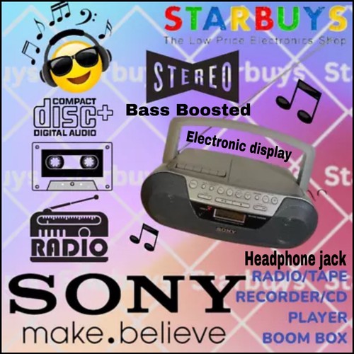 Sony cfd s05 portable - portable, boombox